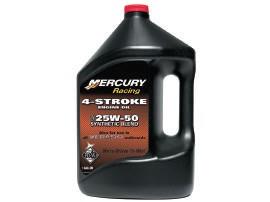 Mercury High Performance 4 Stroke Synthetic Blend Oil 25W50 Genuine