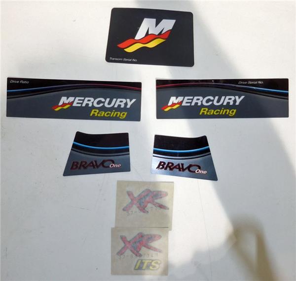 Mercury-Mercruiser 37-881763A04 Bravo One XR Decal Set