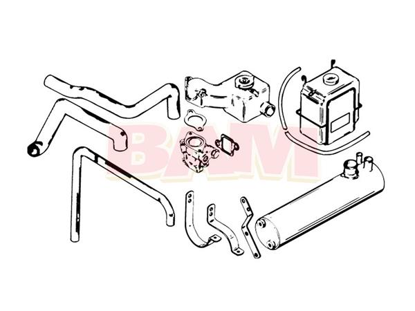 Mercury-Mercruiser 61086A11 CLOSED COOLING KIT, See Note: Genuine ...