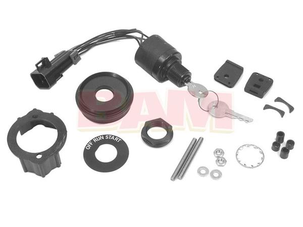 Mercury-Mercruiser 87-88107A10 Key Switch Kit Ignition 3 Position ...