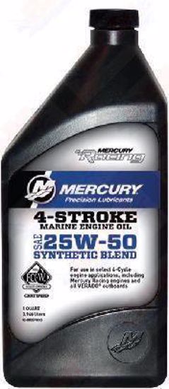 Mercury-Mercruiser 92-8M0078013 25W50 Hi Performance Synthetic
