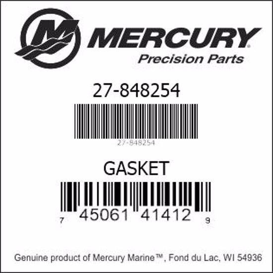 Mercury-Mercruiser 27-848254 GASKET