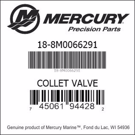 Mercury-Mercruiser 18-8M0066291 SPLIT COTTER Genuine Factory Part