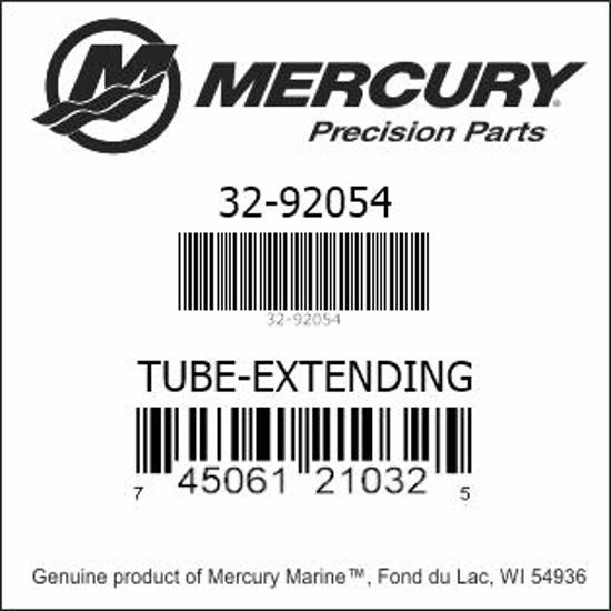 Mercury-Mercruiser 32-92054 TUBE