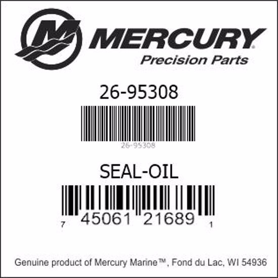 Bar codes for Mercury Marine part number 26-95308