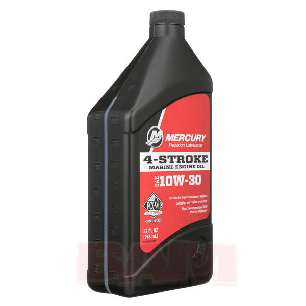 Mercury-Mercruiser 92-8M0078625 10W30 Outboard 4-Stroke Oil 1 Qt ...