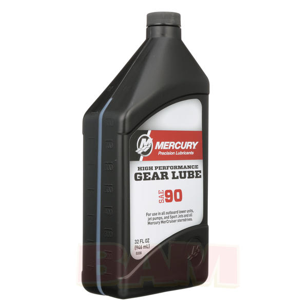 Mercury-Mercruiser 92-858064K01 SAE 90 HP Gear Lube, 1 Qt Genuine ...